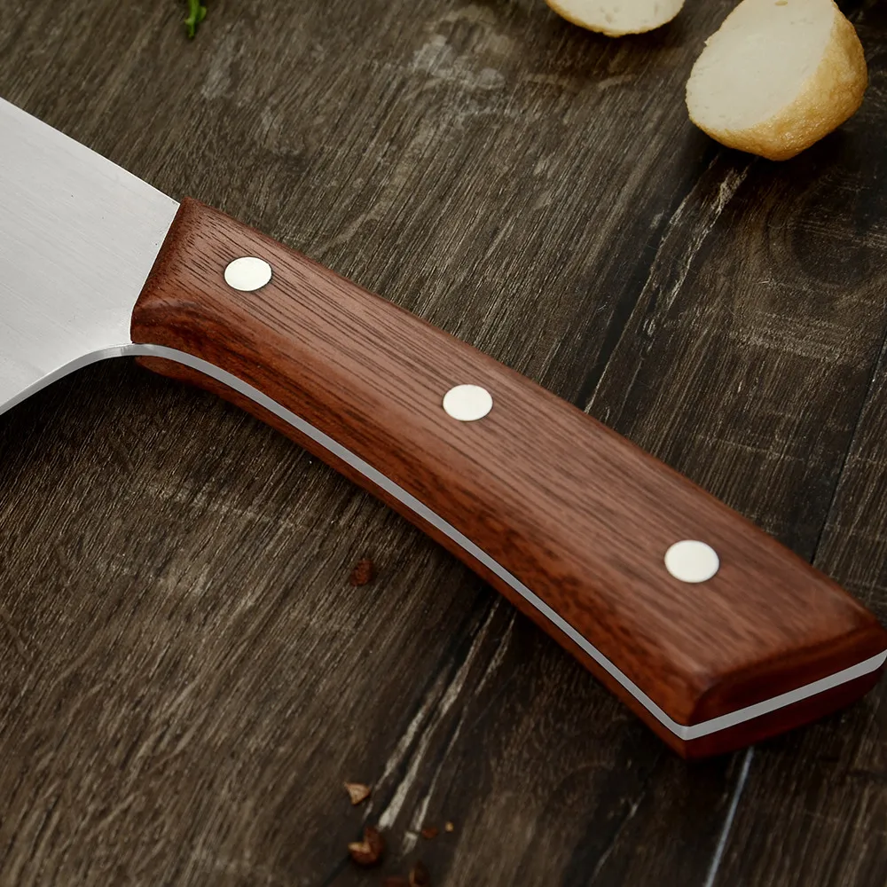 SOWOLL 9 5 дюйма охотничий сербский кухонный нож шеф повара для мясника сантоку