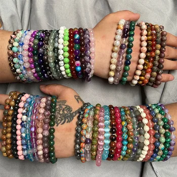 

30 Pcs/lot fashion women bead style bracelet luxury cool design bead bracelet jewelry wholesale 1102-12