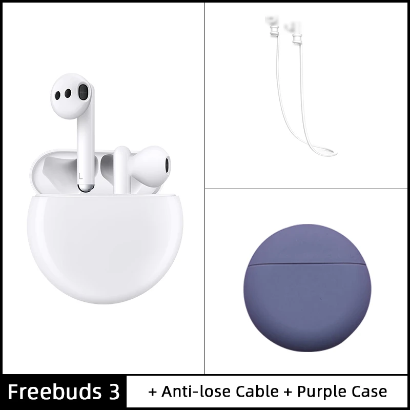 Оригинальные HUAWEI FreeBuds 3 FreeBuds3 Bluetooth наушники TWS беспроводные наушники Kirin A1 чип функция ANC Скидка 600 руб. /. При заказе от 5500 руб. /Промокод: newyear600 / Количество о - Цвет: Add case5