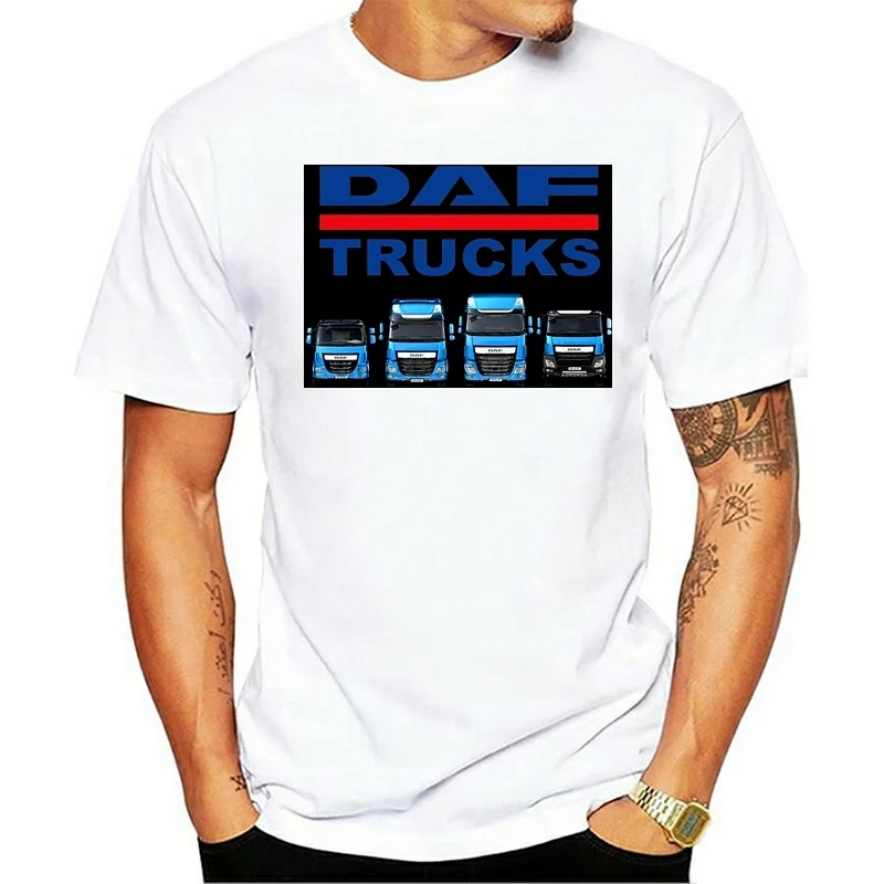 Футболка для мужчин мужская футболка грузовиков DAF | Мужская одежда