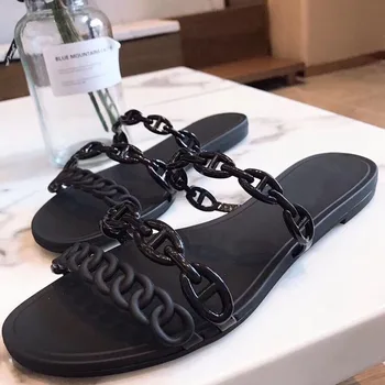 

Women Shoes Open Toe Flat Slippers Summer Beach Sandals 2020 New Fashion Women Outdoor Slippers Flip Flops Shoes Women Mujer