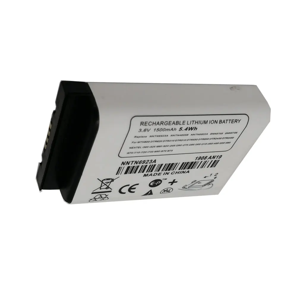 NNTN6923A NNTN4655B 1800 мА/ч литий ионный аккумулятор Батарея для Motorola DTR620 MTH650 MTH800 i860 i920 i205