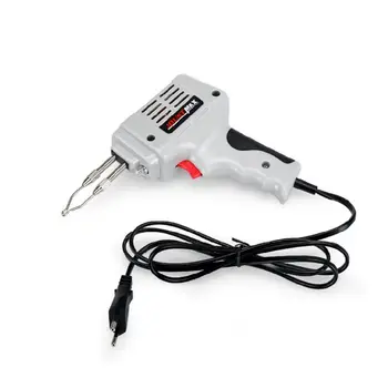 

220-240V 100W Electric Soldering Iron Gun Hand Welding Tool Hot Air Heat Repair Kit With Solder Wire EU Plug