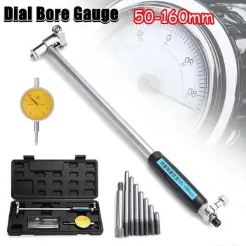 

50mm-160mm 0.01mm Digital Dial Indicator Bore Gauge Hole Diameter Engine Cylinder Measure Gauge Measuring Tool
