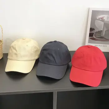 

Hat male summer hat casual wild cap literary youth Korean version of the tide forward hat solid color painter hat