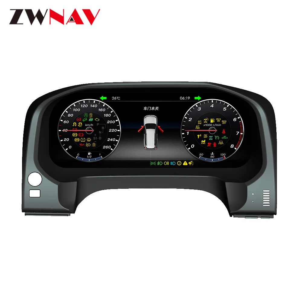 1" ЖК-дисплей Android 7,1 Приборная панель автомобиля дисплей gps Navi для Toyota Land Cruiser Prado J150 LC150 2009- головное устройство экран