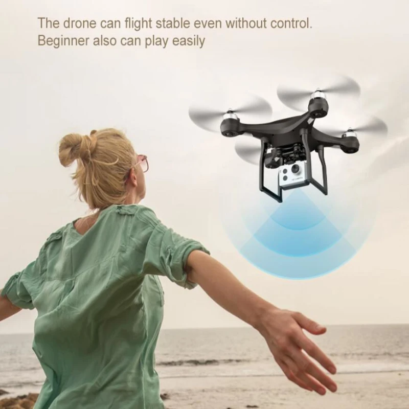 Двойной gps умный аэрогонок wifi FPV Радиоуправляемый Дрон 5G 1000M регулируемая камера gps умная точка слежения вокруг высокоскоростного радиоуправления для квадрокоптера