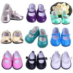 7cm Reborn Poupée Chaussures Multicolore Bottes En Cuir Toile Ajustement 43cm Bébé Né Poupée 18 Pouces Fille Américaine Poupée, Notre Génération, Noël 