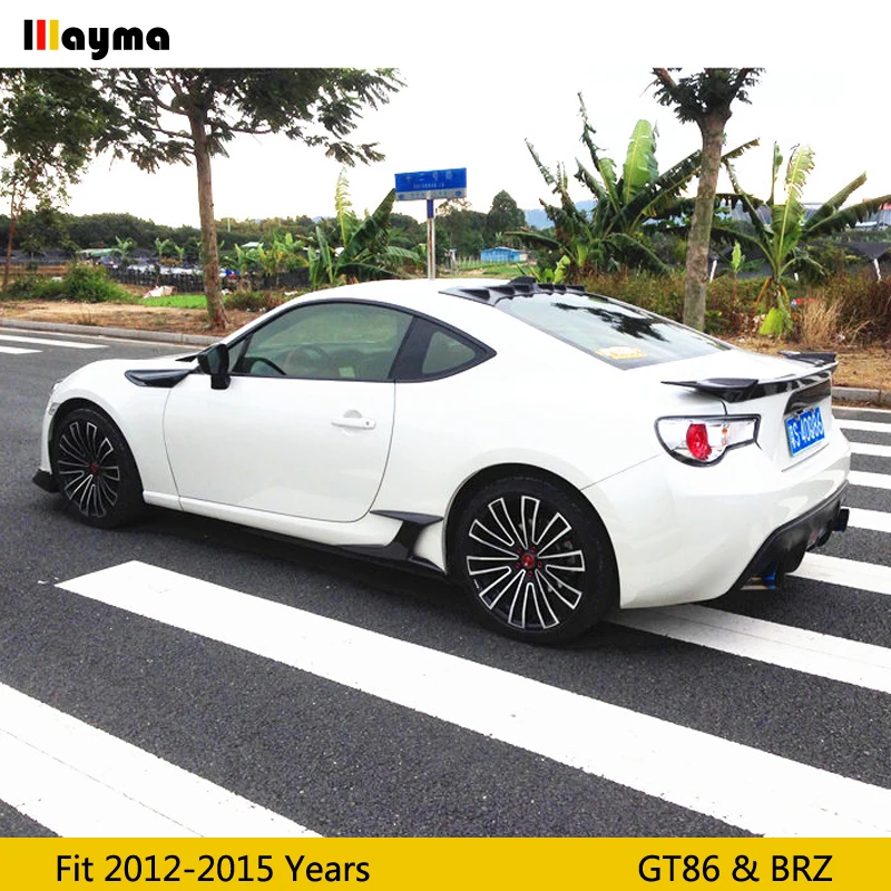 Спойлер для боковой юбки из углеродного волокна Toyota 86 2012 2015 боковое крыло subaru BRZ