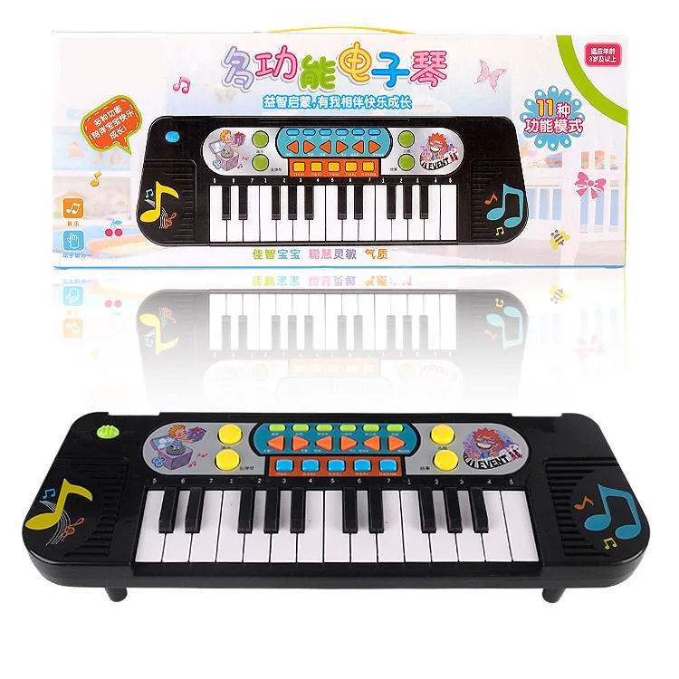 

New Products Multi-functional Baby Electronic Keyboard Children Music Instrument Educational Toy Model 11 Modes Piano