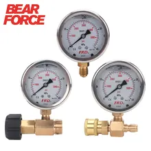

High Pressure Washer Pressure Gauge High Pressure Pump Gauge with G1/4" Fitting Hydraulic Power Washer Gauge 400Bar 6000PSI