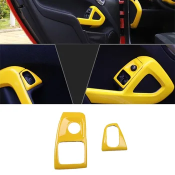 

Car-Styling Rear View Mirrors Case Cover Sticker Decor For 2009-2014 Mercedes-Benz Smart fortwo 451 Moulding Trim Accessories