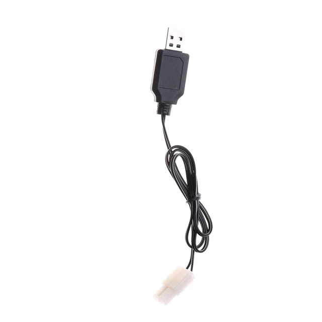 Câble adaptateur chargeur USB noir pour Sky Viper Drone hélicoptère chargeur  universel pour voiture RC DC 6V 7.2V 8.4V 9.6V