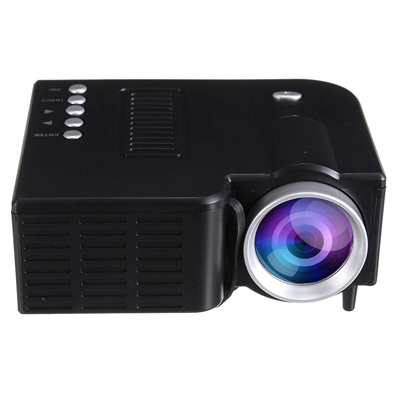 

Home Theater Cinema Multimedia USB LED Projector 1080P HDMI AV Gaming Console Movie Image Projection Equipment Portable