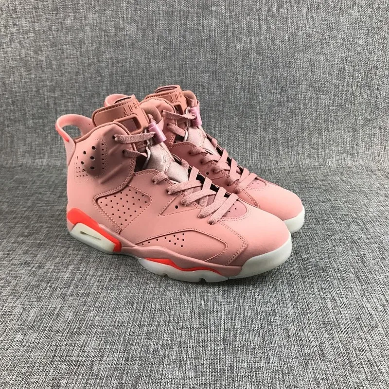 Оригинальная обувь Jordan 6 в стиле ретро, Tinker, вишневая пыльца, женская обувь, Баскетбольная обувь, женские кроссовки, AJ 6, спортивная обувь, 543390 228