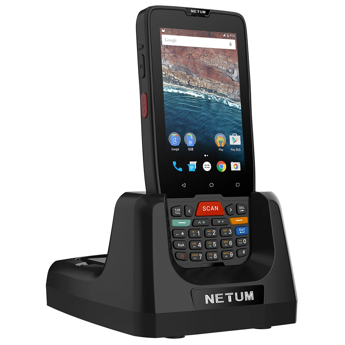 NETUM Портативный можно крепить любые приспособления: PDA Android Termina P7100 ручной 2D
