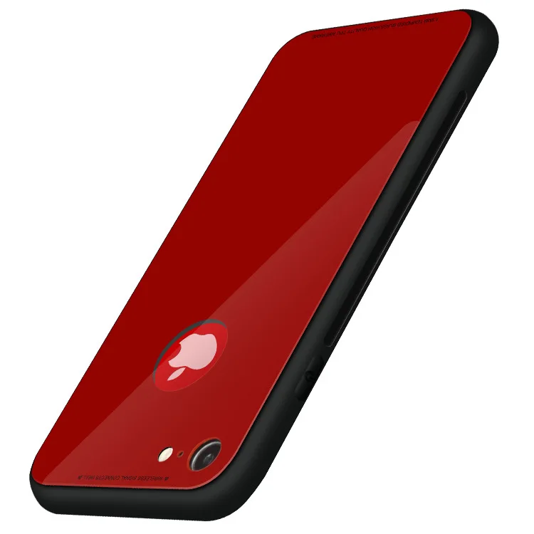 New Products IPhone8 Phone Case All Edges Included Shatter-resistant Glass Phone Case iPhone 8 Customizable Pattern Iphone8plus