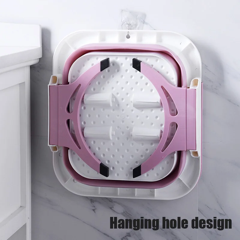 Складное пластиковое ведро для ног ONEUP Бытовая Сауна педикюрная Ванна|Надувные и