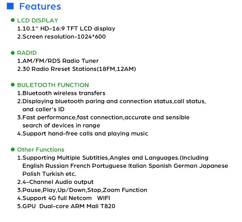Cheap Android 2din 10.1"HD In-Car Radio System/GPS Navigation/Auto Multimedia Player With RDS/MP3/MP4/Bluetooth/AUX/FM/SD for H6 coupe 1