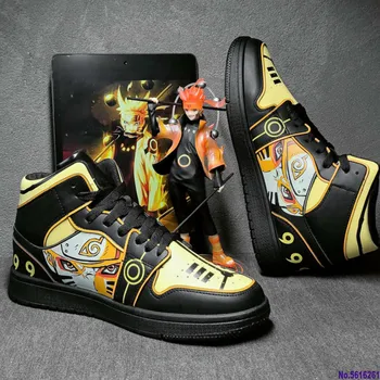 

Naruto Anime Shoes Men Hip Hop Shoes Fashion Clunky Sneakers For Men Casual Shoes Travel Mens Running Shoes High Top Sasuke