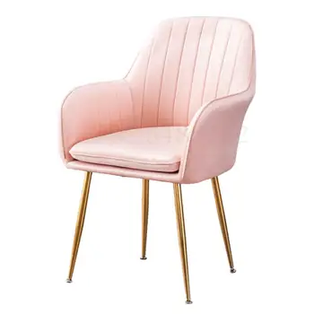 

Nordic ins net red makeup chair desk chair home restaurant backrest dining chair nail stool dressing chair