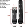 Man 16mm Silicone Rubber resin Watch Band Strap Fit Replacement Black Waterproof Watchbands Accessories For GA110/100 ► Photo 2/6