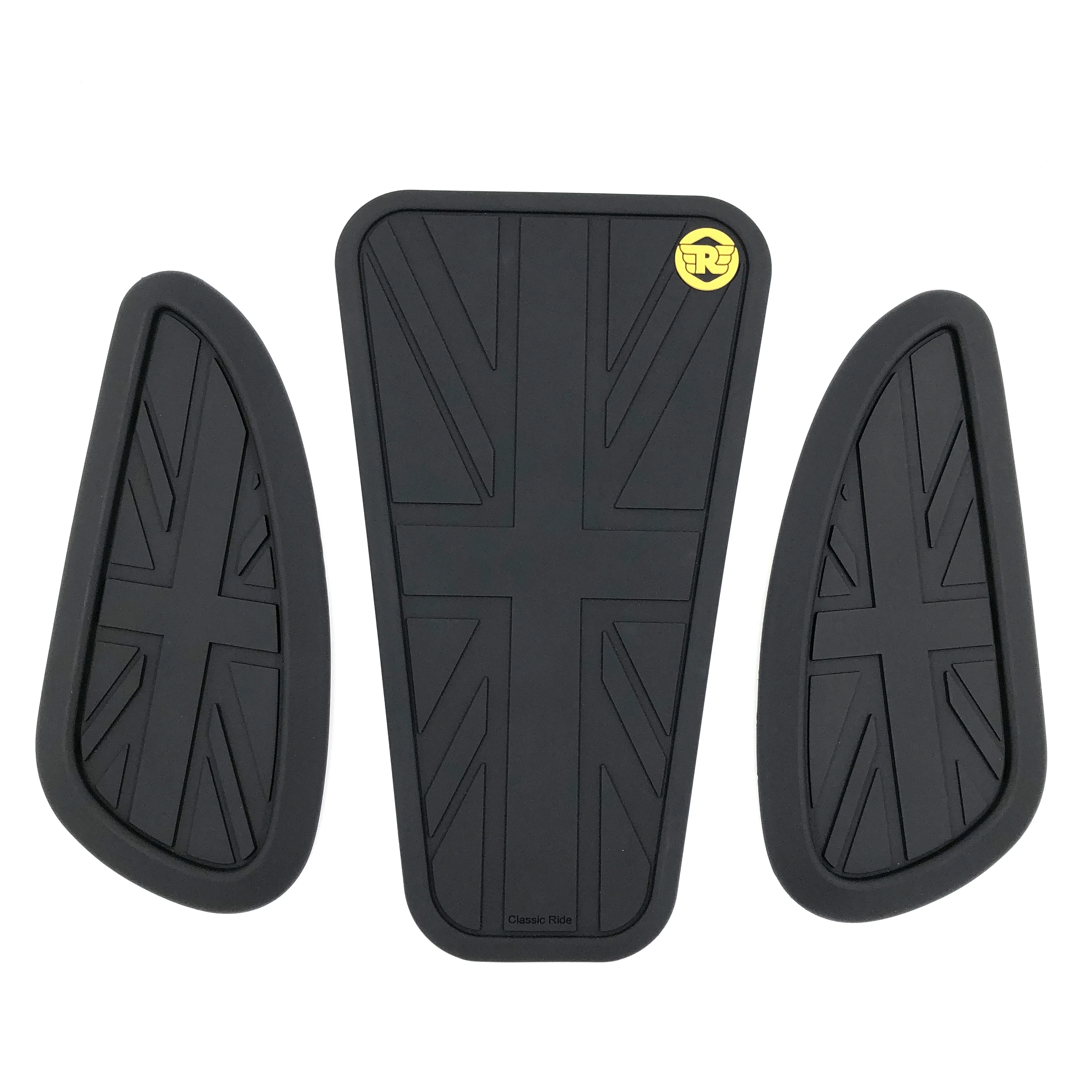 Autocollant Réservoir Moto Qiilu - Caoutchouc Protecteur - Pour Bonneville T100/T120/Speed Twin