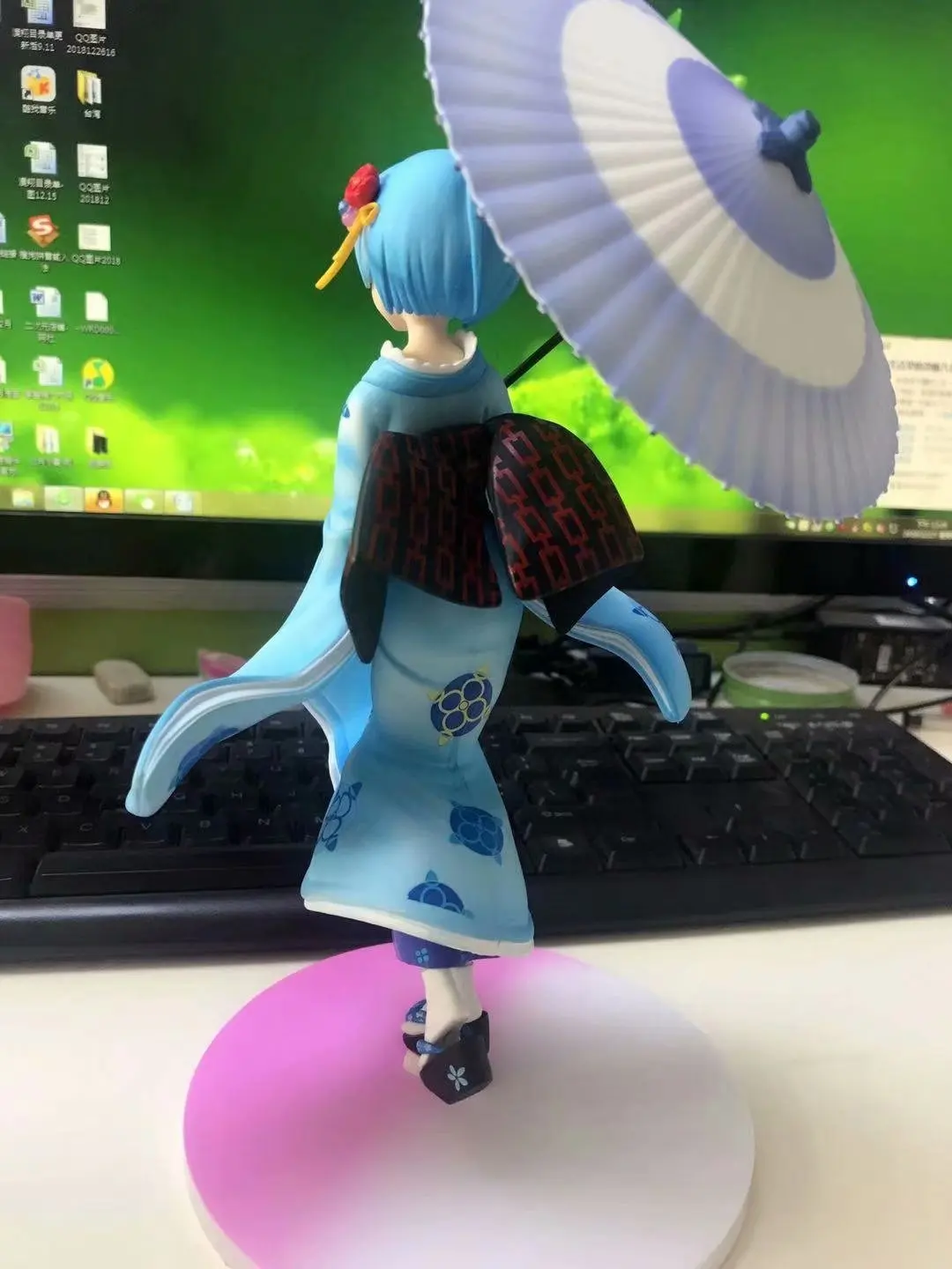 Re: Zero-Стартовое кимоно Рем Ukiyo-E кимоно 1/8 Garage Kit