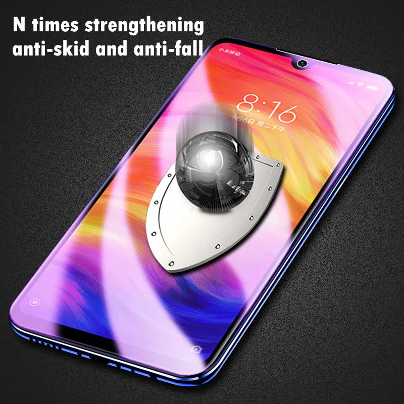 10 шт. 111D закаленное стекло для Xiaomi Redmi Note 5 6 Pro Red mi 7 6A 5 Plus защитное стекло mi 8 A2 Lite mi 9 SE