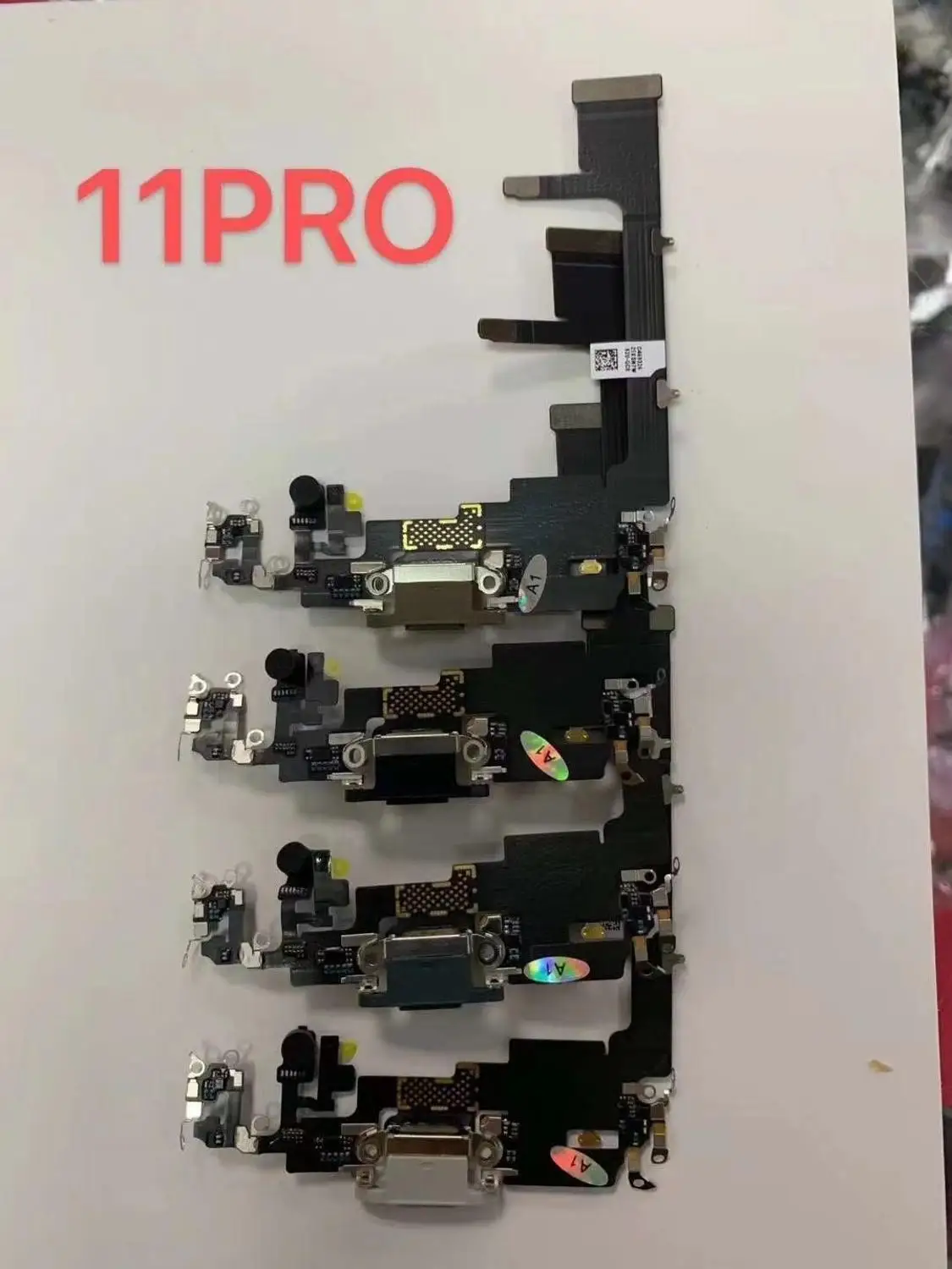 Original Charging Flex Cable For iPhone 11 Headphone Audio Jack USB Charger Plug Port Dock Connector With Microphone Mic