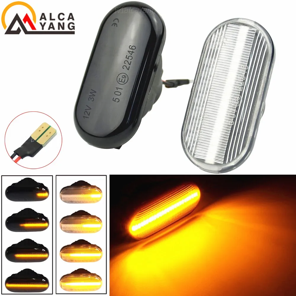 Sequential Flashing LED Turn Signal Side Marker Light For Nissan Xterra Versa Livina Qashqai J10 Armada Pathfinder R51 NP300. 