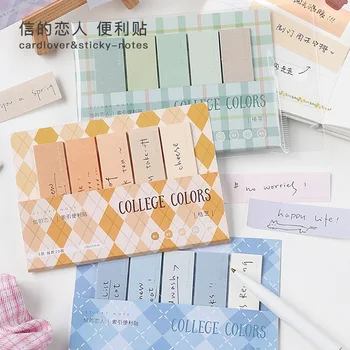 

100 Sheets/pack Cute Sticky Notes Mini Sticker Bookmark Page Flags Index Tab Reminder Ticky Notes