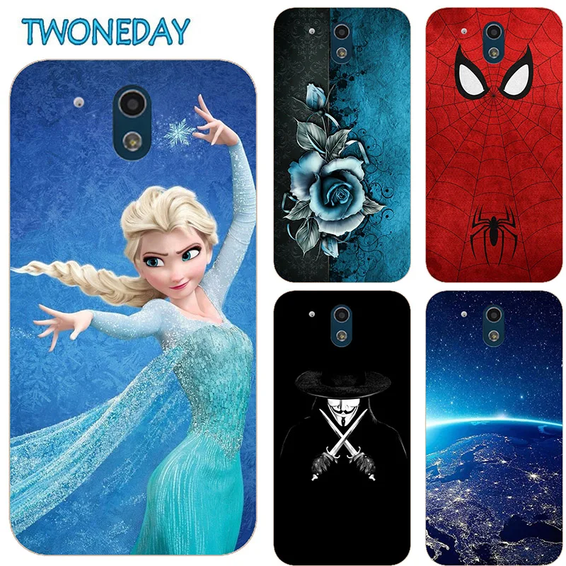 

Fashion Case Cover For HTC Desire 526 516 326 316 510 530 610 616 620 626 628 630 650 Flower Cartoon Capa Back Coque