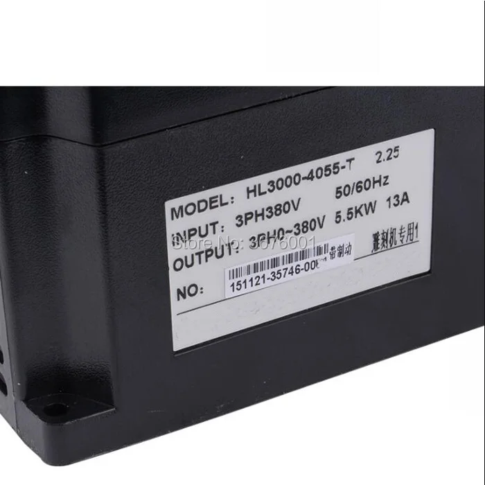 13A 5.5KW VFD преобразователь частоты входного сигнала 220 В или 380 В для ЧПУ шпинделя двигателя HL-3000-4055-T