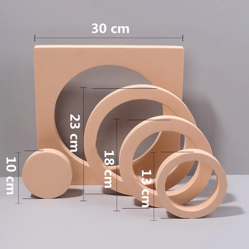Cube Cylinder Photography Props Set Photocall Cosmetic and Jewelry Photo Studio and Merchant product shooting