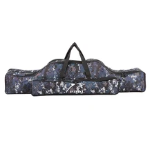 Сумка для рыболовных снастей 90 см/110 см/120 см, переносная сумка для хранения рыболовных удочек, многофункциональная двухслойная уличная Рыболовная Сумка