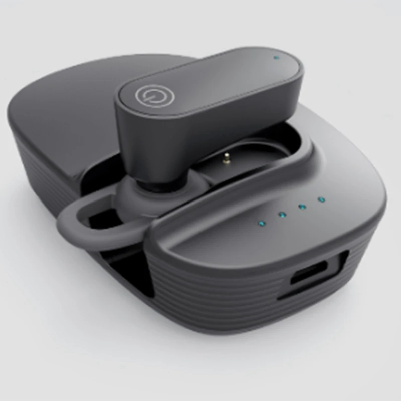 Bluetooth гарнитура на солнечных батареях для автомобиля с аккумулятором для склада, одна гарнитура Bluetooth 5,0, одна гарнитура Bluetooth
