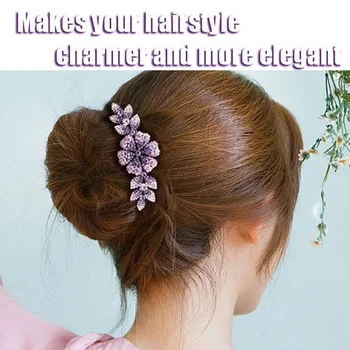 

Crystal Decor Hair Side Comb Rhinestone Headwear Hair Accessories for Women Lady SK88