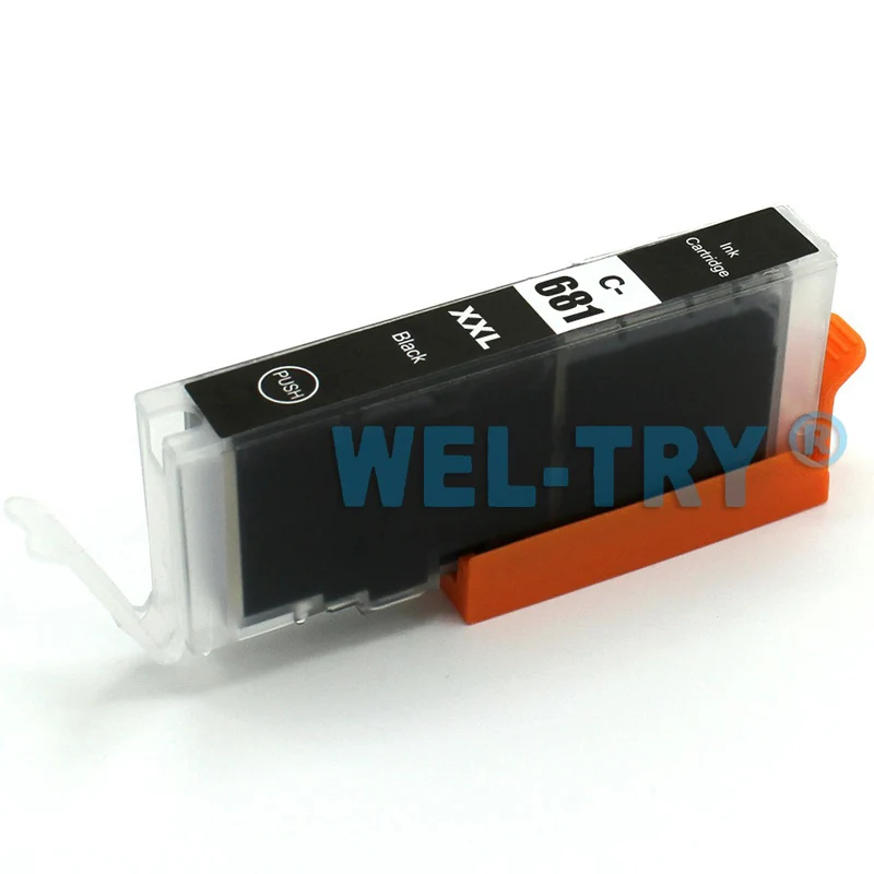 PGI-680 PGBK; CLI-681 картридж для Canon TR7560 TR8560 TS6160 TS6260 TS8160 TS8260 TS9160 TS9560, полные чернила с чипами