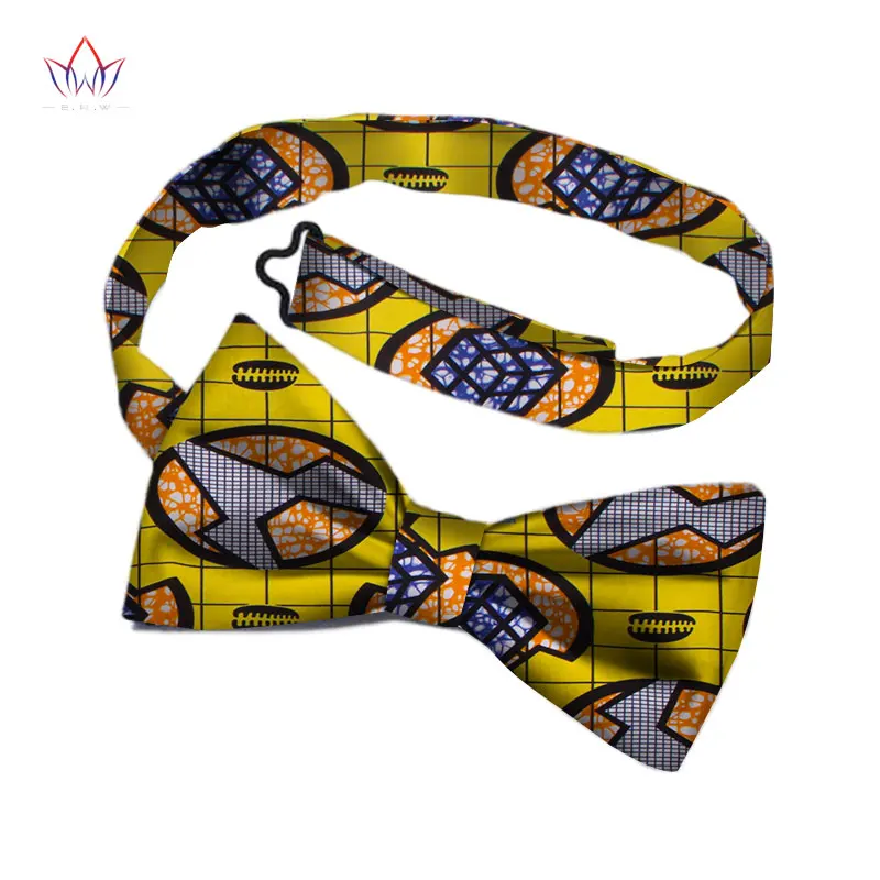 African Print Bow Tie for Men Bohemia African  Cotton print fabric Gifts for Men African traditional Men Fake collar WYb340 african pants