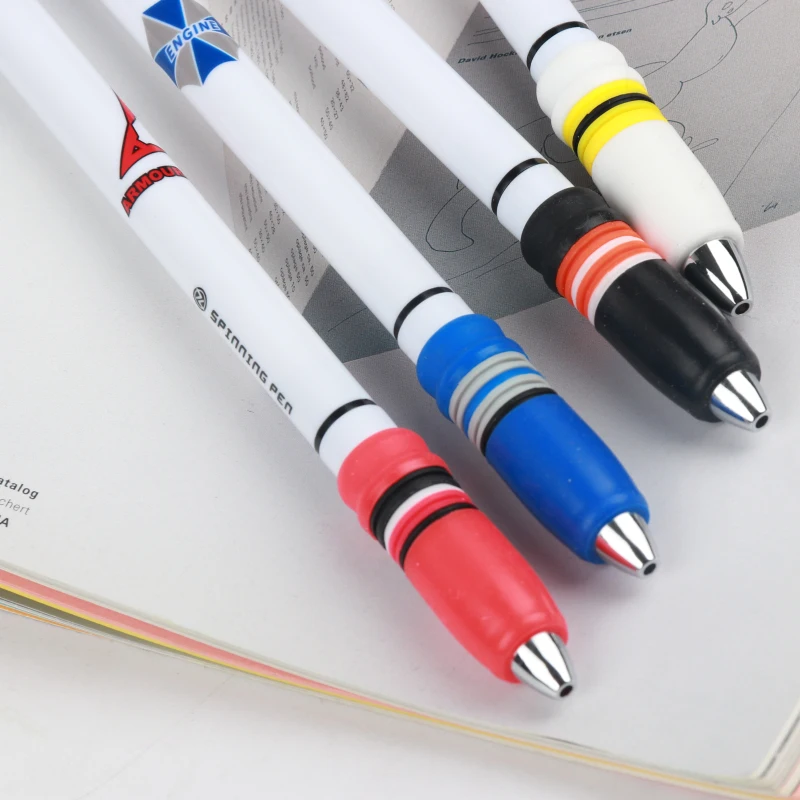 Zhigao ручка для пенспиннинга v32 многофункциональная ручка для школьных канцелярских предметов вращающаяся Шариковая ручка для начинающих Нескользящая креативная