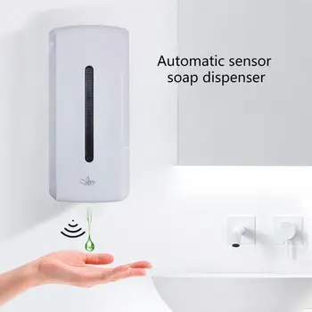 

850ml Wall Mounted Smart Automatic Touchless Infrared Soap Gel Liquid Dispenser N0HB