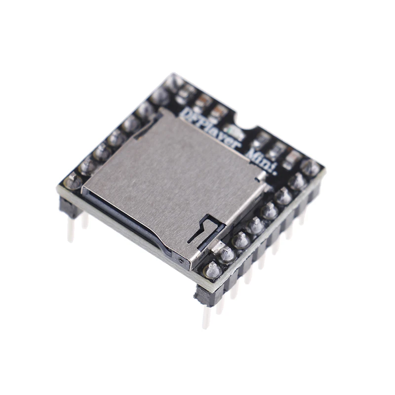 Мини mp3 плеер модуль TF карта U диск мини аудио голосовой плата для Arduino DF Play оптовая