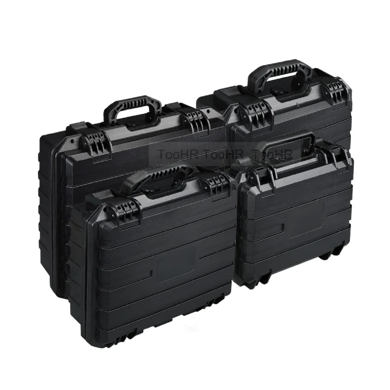 Mallette de transport rigide étanche, mallette à outils avec éponge prédécoupée, boîte de rangement, protecteur de sécurité, boîte à outils de matériel d'évaluation, 1PC