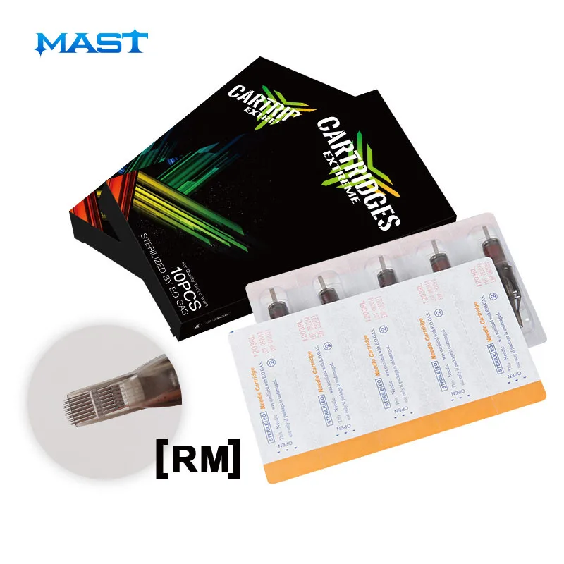 20pcs/ Lot RM Sterile Tattoo Cartridge Needles For Tattoo Rotary Pen