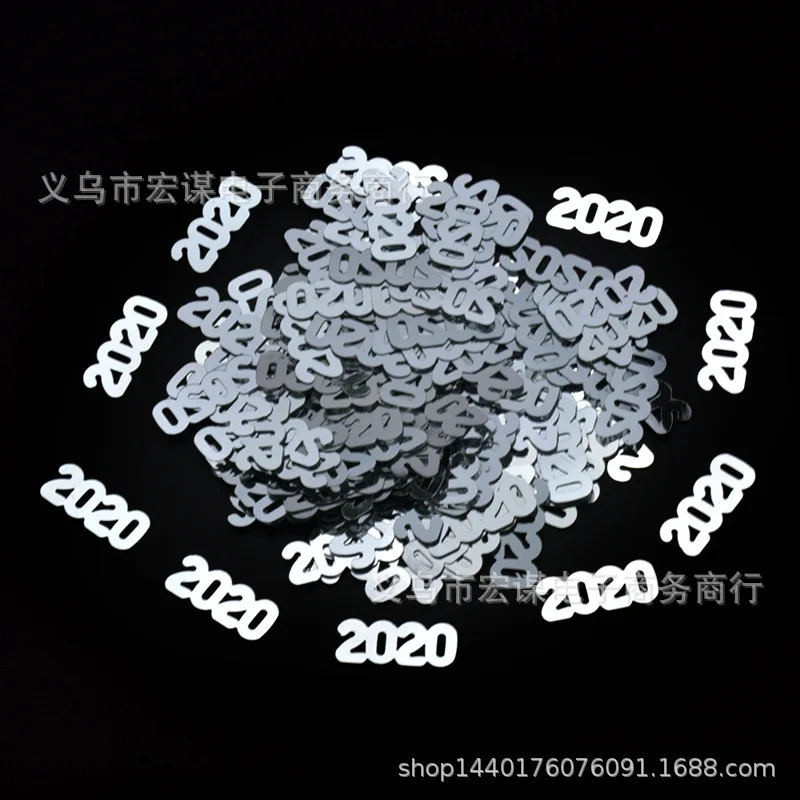 Happy New Year /Merry Christmas/15 grams Sequins PVC Flat for DIY Card Making Craft Color Collection