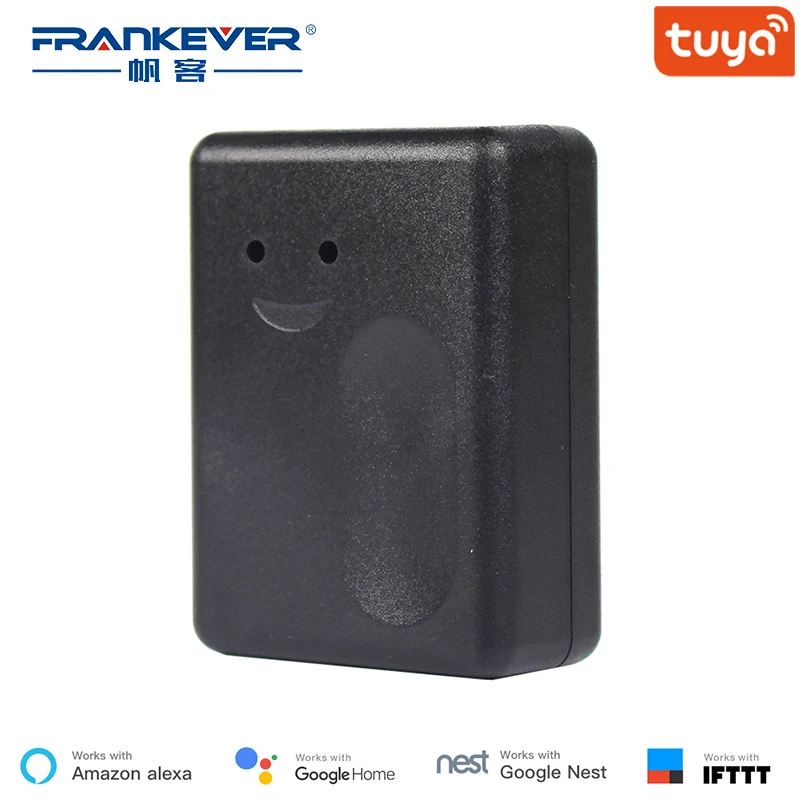 

FrankEver Wifi Garage Door Opener Relay Wireless Voice Remote Control Works with Alexa Google Home TUYA Smart Life App