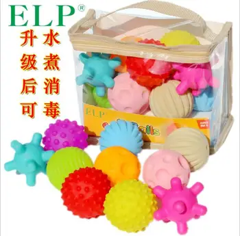 

ELP Hand Ball Perception Ball Baby Toys Pinching Called Toy BB Ball