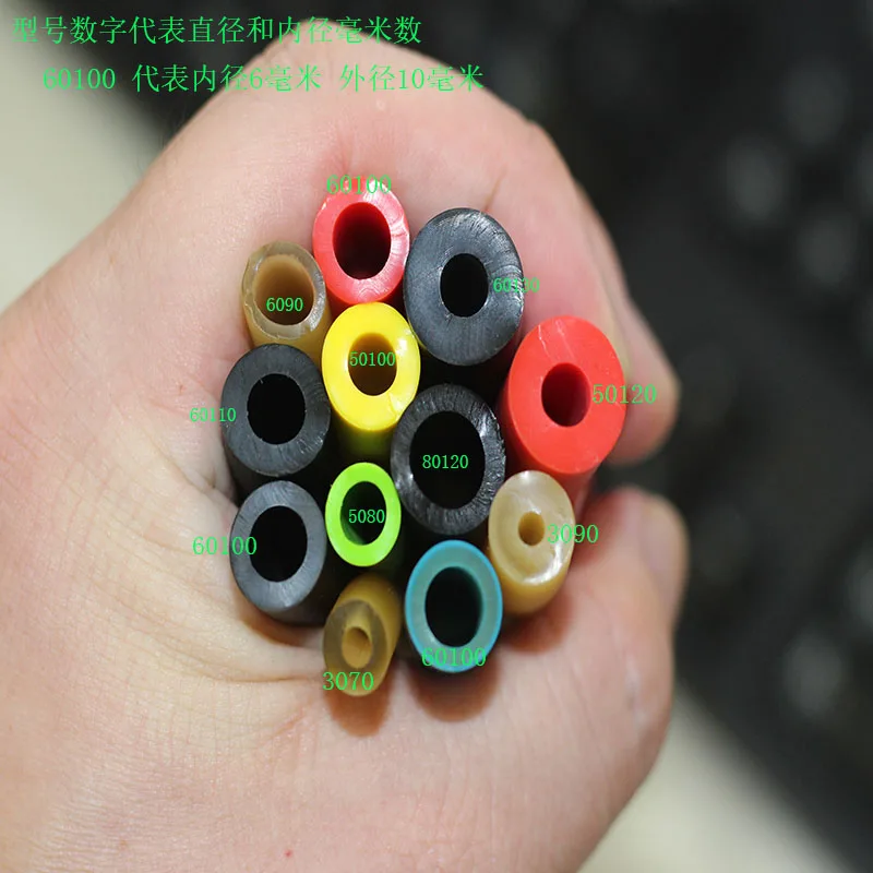 50120 Industrial Latex Tube Diameter 12mm Rubber Band  Fitness Rubber Rope Bodybuilding Latex Tube 50100 60100 3