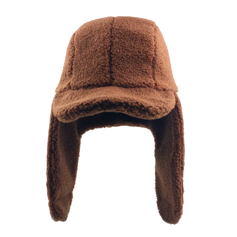 [AETRENDS] Зимние шапки-авиаторы из овечьей шерсти, шапка-ушанка для мужчин и женщин, теплая шапка-ушанка, ушанка для женщин, русские шапки, Z-6839